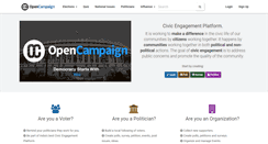 Desktop Screenshot of opencampaign.com