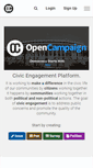 Mobile Screenshot of opencampaign.com